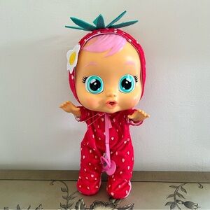 Adorable cry babies Tutti Frutti Strawberry Baby Doll